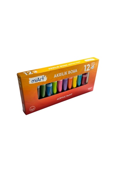 MİART Miart 12'li Akrilik Boya Seti 15ml
