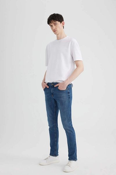 DeFacto B4671 Carlo Skinny Fit Skinny Leg Παντελόνι Jean