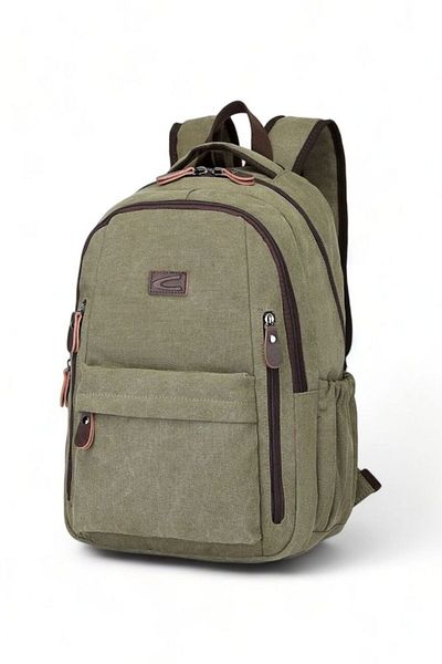 CACTİVE Cactive Canvas Green Unisex Backpack Ctv1314