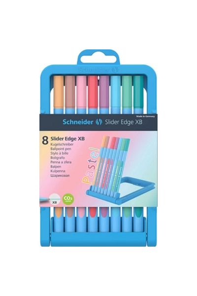 SCHNEIDER مجموعة Pastel Slider Edge XB مكونة من 8 قطع