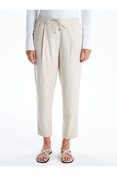 LC Waikiki Lcw Elastic Waist Loose Fit Women's Trousers