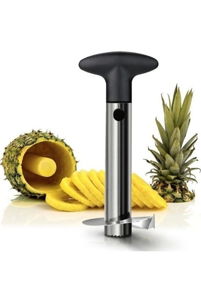 Epilons Kolay Ananas Dilimleyici Paslanmaz Çelik Meyve Soyucu