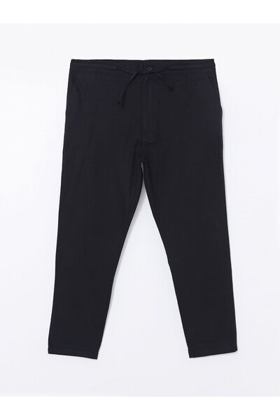 LC Waikiki Lcw Standart Kalıp Keten Görünümlü Erkek Pantolon