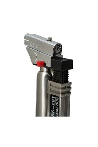 Epilons Torch Jet Gazlı Pürmüz Doldurulabilir Tabancalı Alevli Çakmak