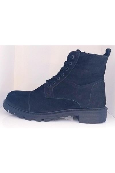 BAGSSHOES Int2023k-021 Ανδρικές αθλητικές μπότες από γνήσιο δέρμα Nubuck