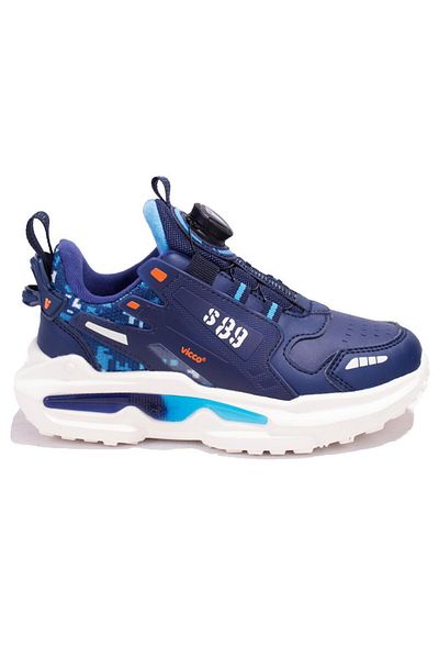 Vicco Cod 346f24k329bb Pantofi sport ortopedici casual pentru băieți, albastru bleumarin