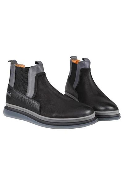 MARCOMEN 16276 Men's Imported Silicone Sole Genuine Leather Chelsea Boots