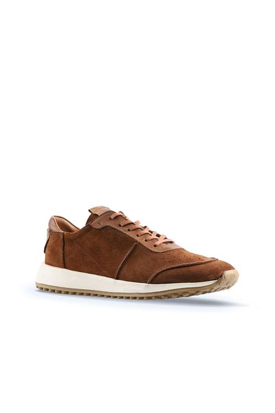 Bueno Shoes Мъжки маратонки - бежови велурени, модел 16ma8061