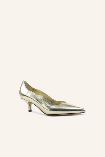 MARCATELLI Stiletto cu toc auriu