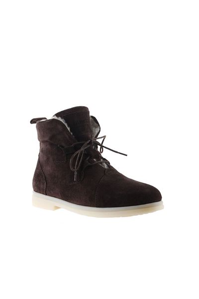 Bueno Shoes Dark Mink Suede Γυναικείες Μπότες - 01wt3301