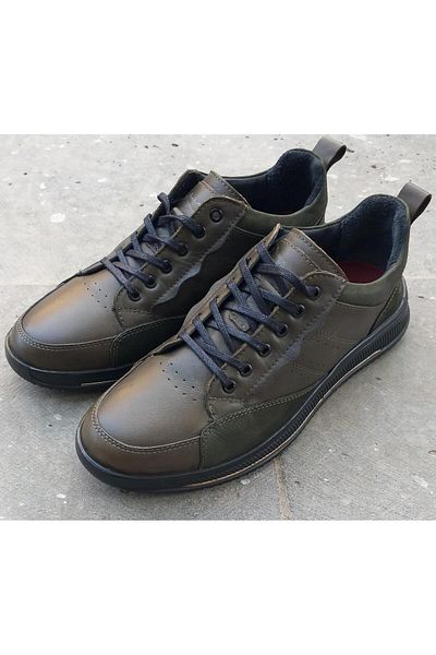 MARCOMEN 16178 Men's Genuine Leather Casual Comfort Sole Shoes