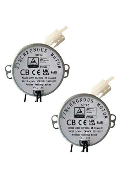 Epilons 2 Adet 50 TYZ 10/12 RPM Kuluçka Motoru Viyol Çevirme