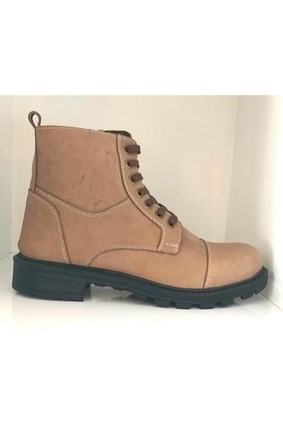 BAGSSHOES Int2023k-021 Ανδρικές αθλητικές μπότες από γνήσιο δέρμα Nubuck