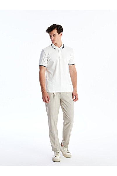 LC Waikiki LCWAIKIKI Classic Beige Men's Trousers - Standard Fit