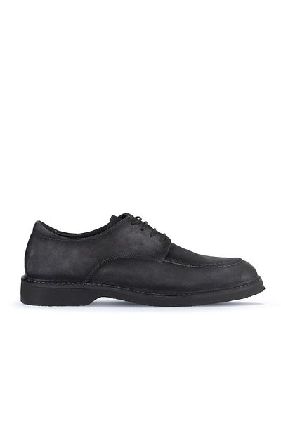 Bueno Shoes Ανδρικά κλασικά γκρι σουέτ παπούτσια - 10ma07419