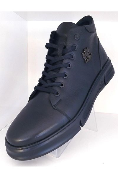 BAGSSHOES Htc2023k-002 Ανδρικά αθλητικά μποτάκια από γνήσιο δέρμα