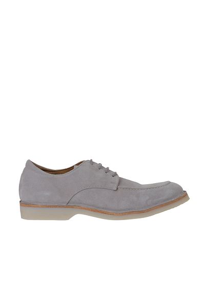 Bueno Shoes Ανδρικά γκρι σουέντ κλασικά παπούτσια - 10m00741
