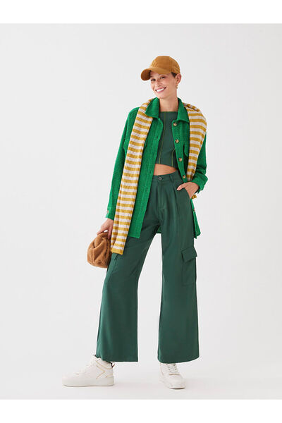 LC Waikiki Γυναικείο ίσιο παντελόνι LCW Standard Fit