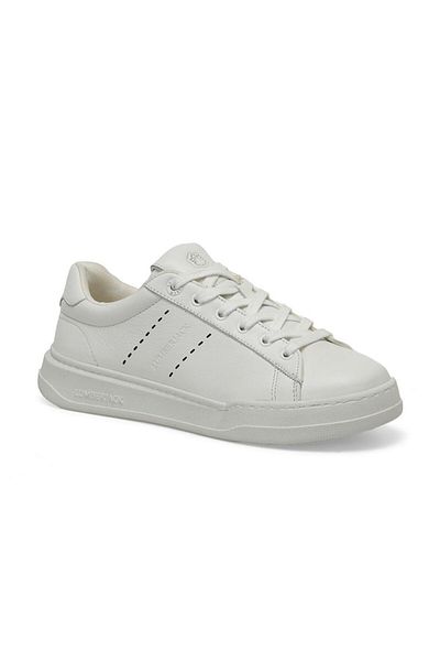 lumberjack Lola Unisex Casual Sneaker - Γνήσιο δέρμα, Υπόλευκο