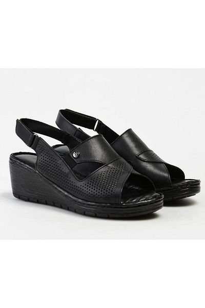 Pierre Cardin PC6908 Γυναικεία σανδάλια με σφήνα από γνήσιο δέρμα
