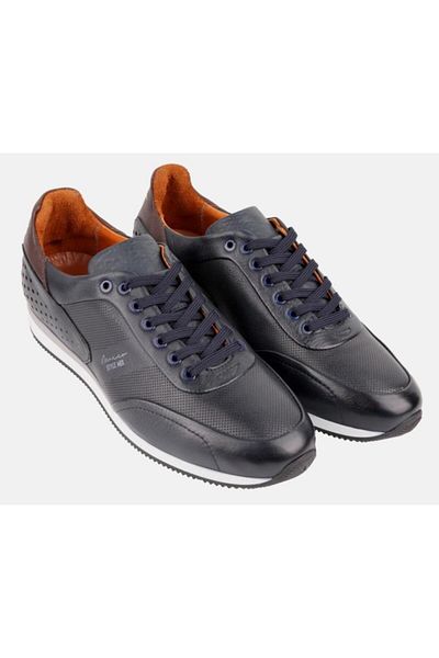 MARCOMEN 13113 Men's Premium Anatomical Sole Genuine Leather Casual Shoes