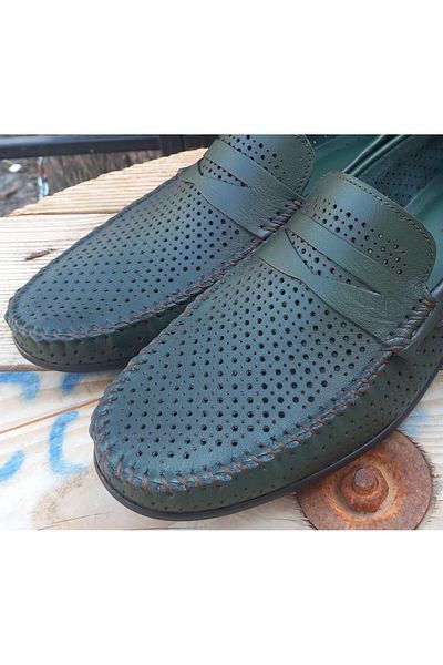 BAGSSHOES Int-24y31009 Мъжки мокасини от естествена кожа