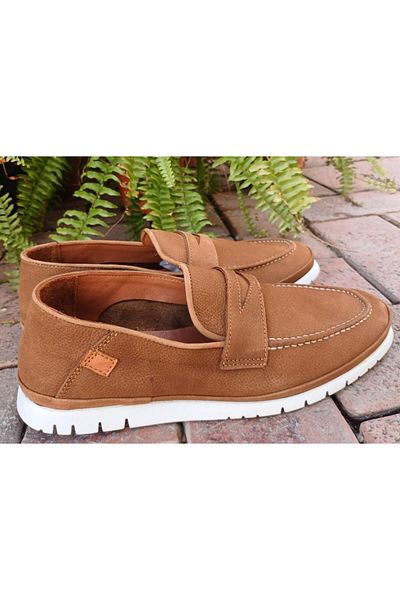 Bulldozer 231060 Ανδρικό Casual Loafer - Γνήσιο δέρμα Nubuck