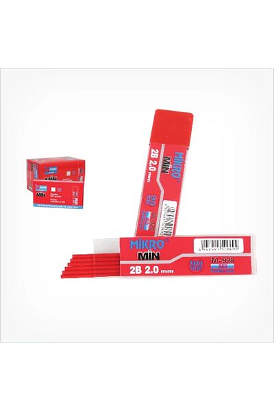 Mikro 928-12 2 مم × 90 ممنهاية دقيقة حمراء