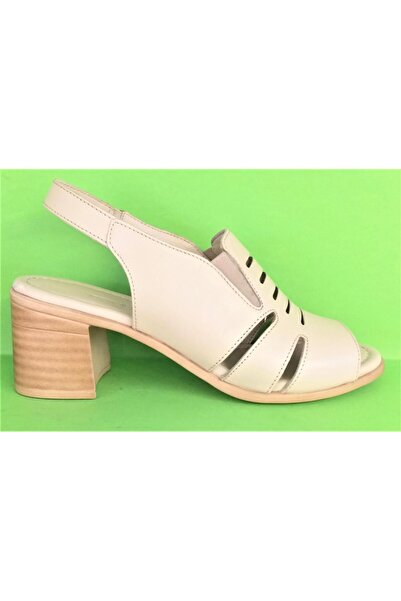 Bulldozer 231698 Жіночі сандалі на підборах з натуральної шкіри та гумовою пі...