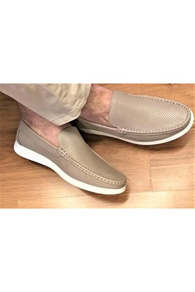 BAGSSHOES 15003 Чоловічі повсякденні туфлі з натуральної шкіри сідло анатомічна підошва мокасини