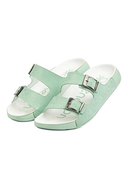 United Colors of Benetton Bnt-1240 Girl's Slippers - Double-banded Design