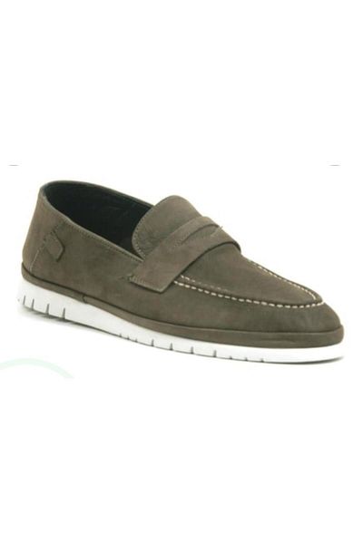 Bulldozer 231060 Ανδρικό Casual Loafer - Γνήσιο δέρμα Nubuck