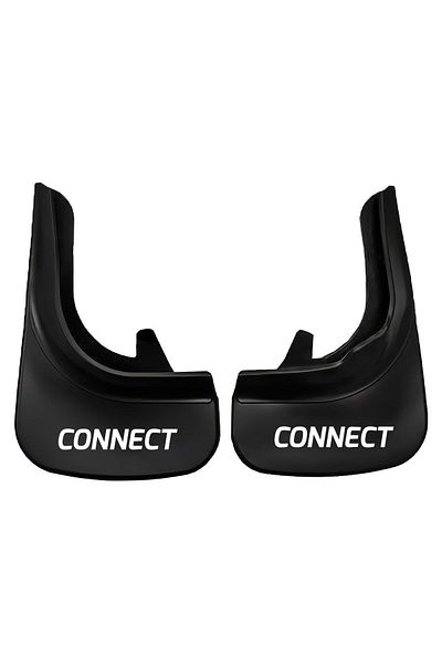 TEAMCAR Ford Connect Compatible Mudflap Dust Cover Fender Front Set of 2