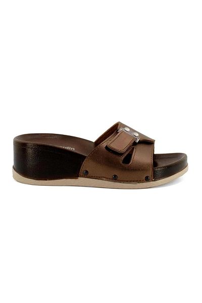 Pierre Cardin PC-7028 Women's Wedge Sole Anatomical Slippers