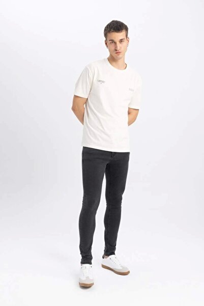 DeFacto A6941 Super Skinny Ekstra Dar Paça Jean Pantolon