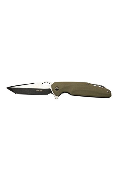 evimdeyokyok Crkt Predator 706 C Bej Kamp / Outdoor Çakı 21cm - Yarı Otomatik...
