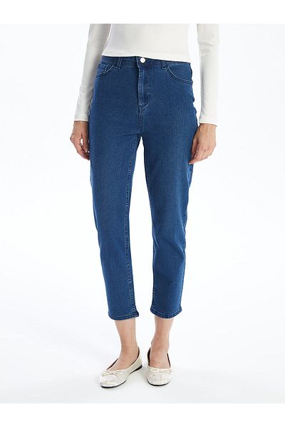 LC Waikiki Pantaloni de jeans pentru femei LCW Straight Fit