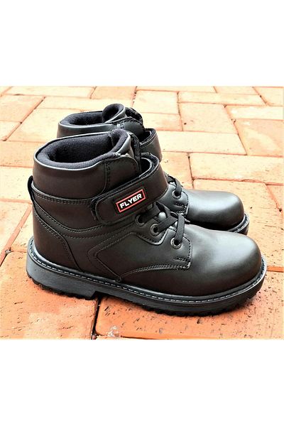 Flyer Детски спортни ботуши с велкро подметка за ежедневието Bagsshoes Ort138