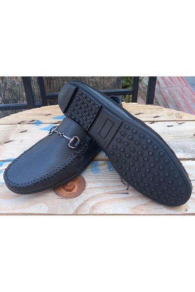 BAGSSHOES Int-24y31006 Мъжки мокасини - Обувки от естествена кожа