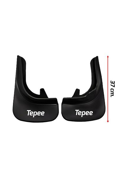 TEAMCAR Peugeot Partner Tepee Compatible Mudflap Dust Cover Fender Rear Set of 2
