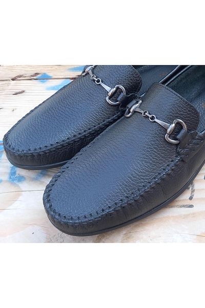 BAGSSHOES Int-24y31006 Мъжки мокасини - Обувки от естествена кожа