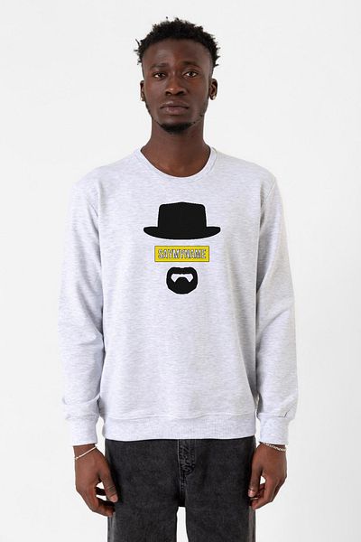 Tshirthane Breaking Bad Yellow Say My Name Head Karmelange Ανδρικό φούτερ 2ip
