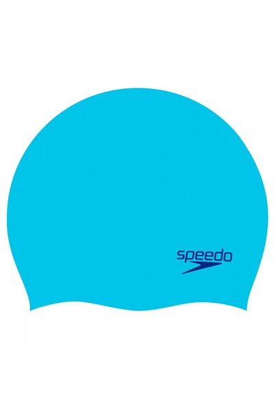 SPEEDO Șapcă Silc turnată Ju Blu/blu Unisex Copii Cască de înot albastră Unisex Copii înotător