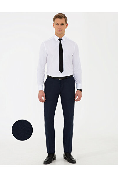 Pierre Cardin Темно-сині тканинні штани Ex. Slim Fit 50236547-VR033
