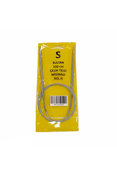 hobimon Sultan 100 cm Misinalı Şiş - 4 mm Örgü Şişi