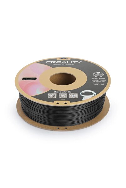 Creality CR-PLA Matte Filament Siyah 1.75mm 1kg