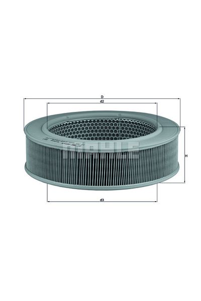 MAHLE Air Filter Mercedes Om615 Om616 Om617 W123 S123 T1 Bus 601 Gnzrz