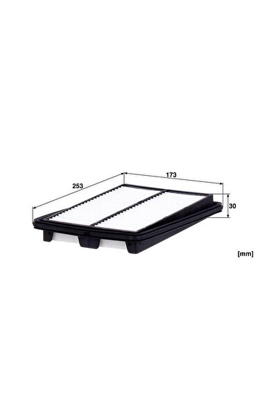 MANN AIR FILTER CADJAR KOLEOS 2 QASHQAI 2 J11E X-TRAIL 3 T32 14+ 16546-4BA1A MANN C25040