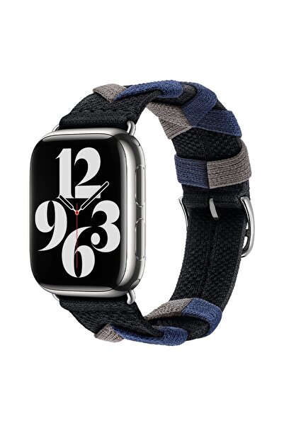 Lopard Apple Watch 46mm 10 Nesil Sarmal Örgü Kordon Krd 97