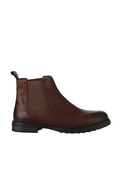 Bueno Shoes Ανδρικά Μποτάκια - Καφέ Ανοιχτό Δερμάτινο, Μοντέλο 01mv8500